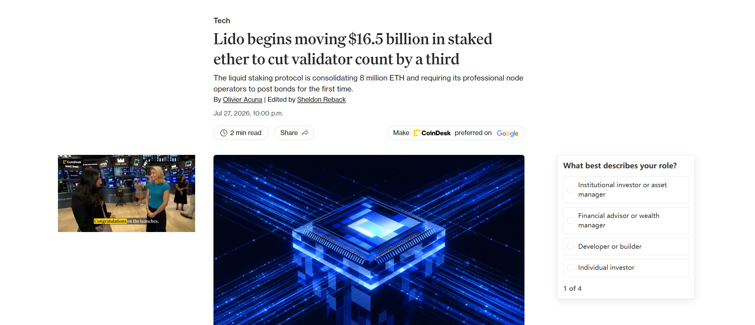 Lido’s 8 Million ETH Validator Migration Points to a Post-Pectra Reset in Staking 2