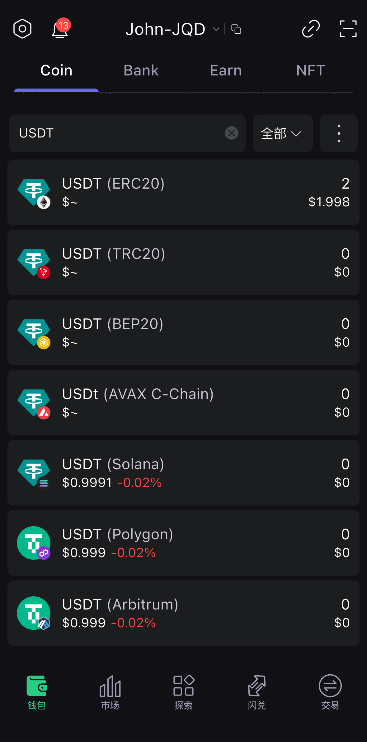 钱包有 USDT 仍转不出，核心问题在于 Gas 4